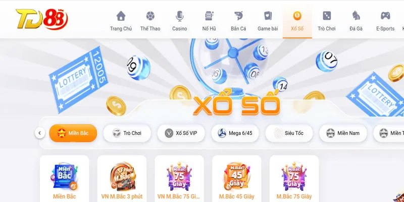 Thông tin nên biết về xổ số TD88